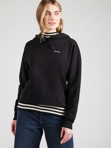 G-STAR Sweatshirt in Schwarz: Vorderseite