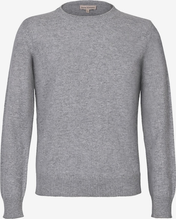 Anse Victorin Pullover 'Olivia' in Grau: Vorderseite