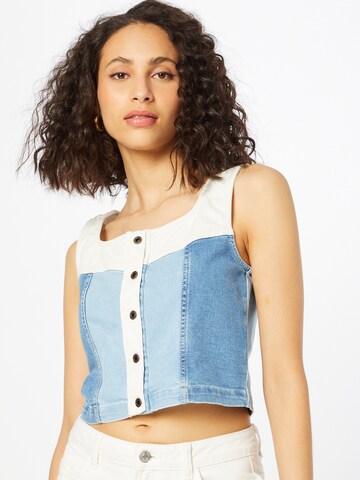 Pepe Jeans Top 'RUBY BLEND' in Blauw: voorkant