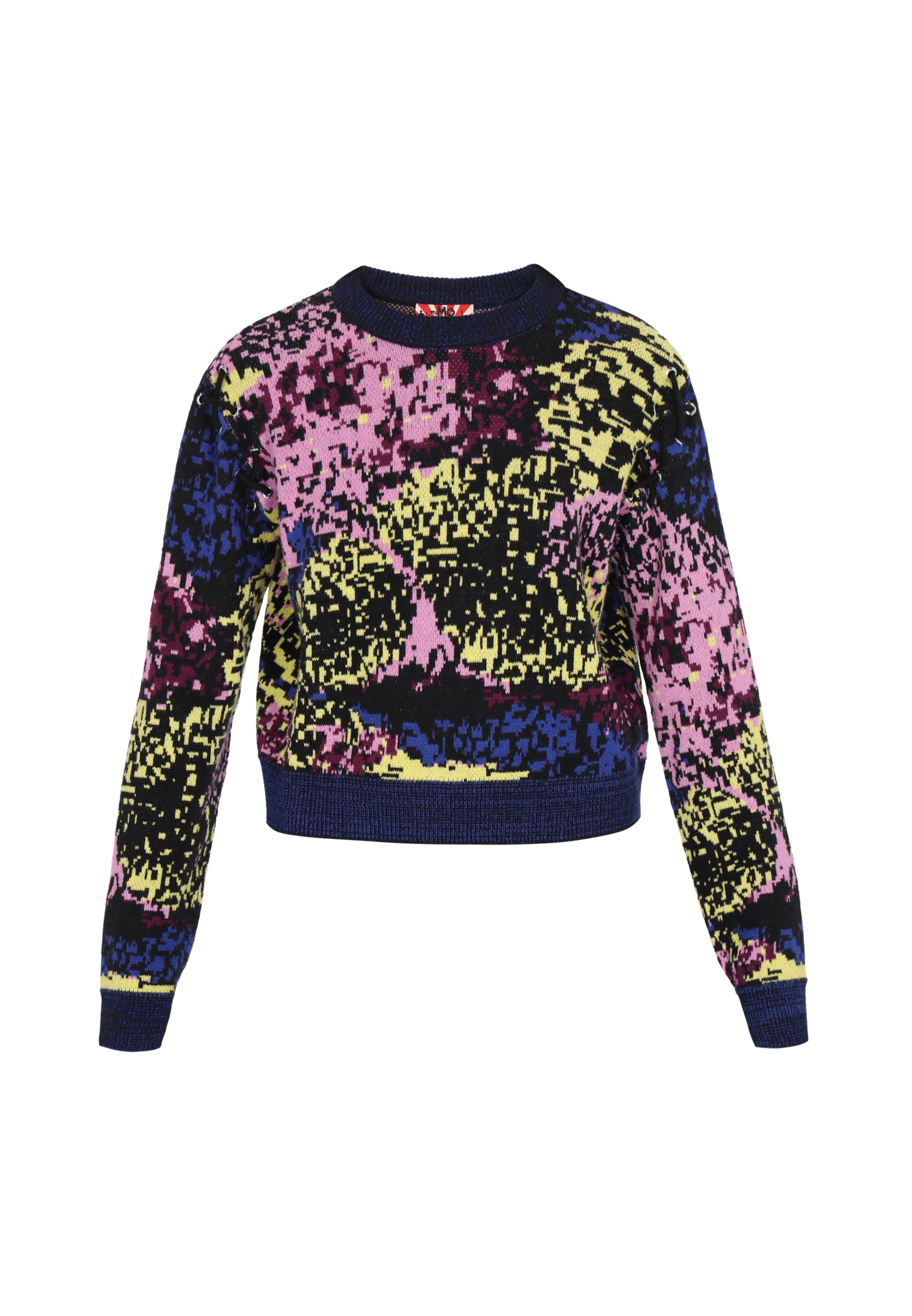 myMo ROCKS Πουλόβερ σε μπλε: μπροστά