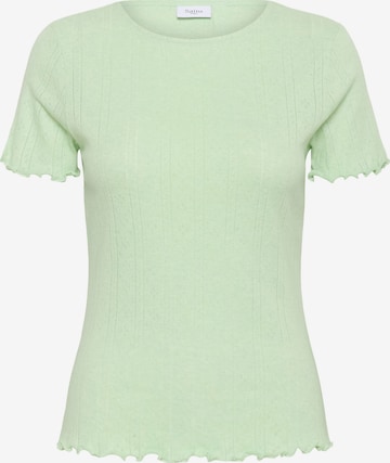 SAINT TROPEZ - Top 'SZGru' em verde: frente