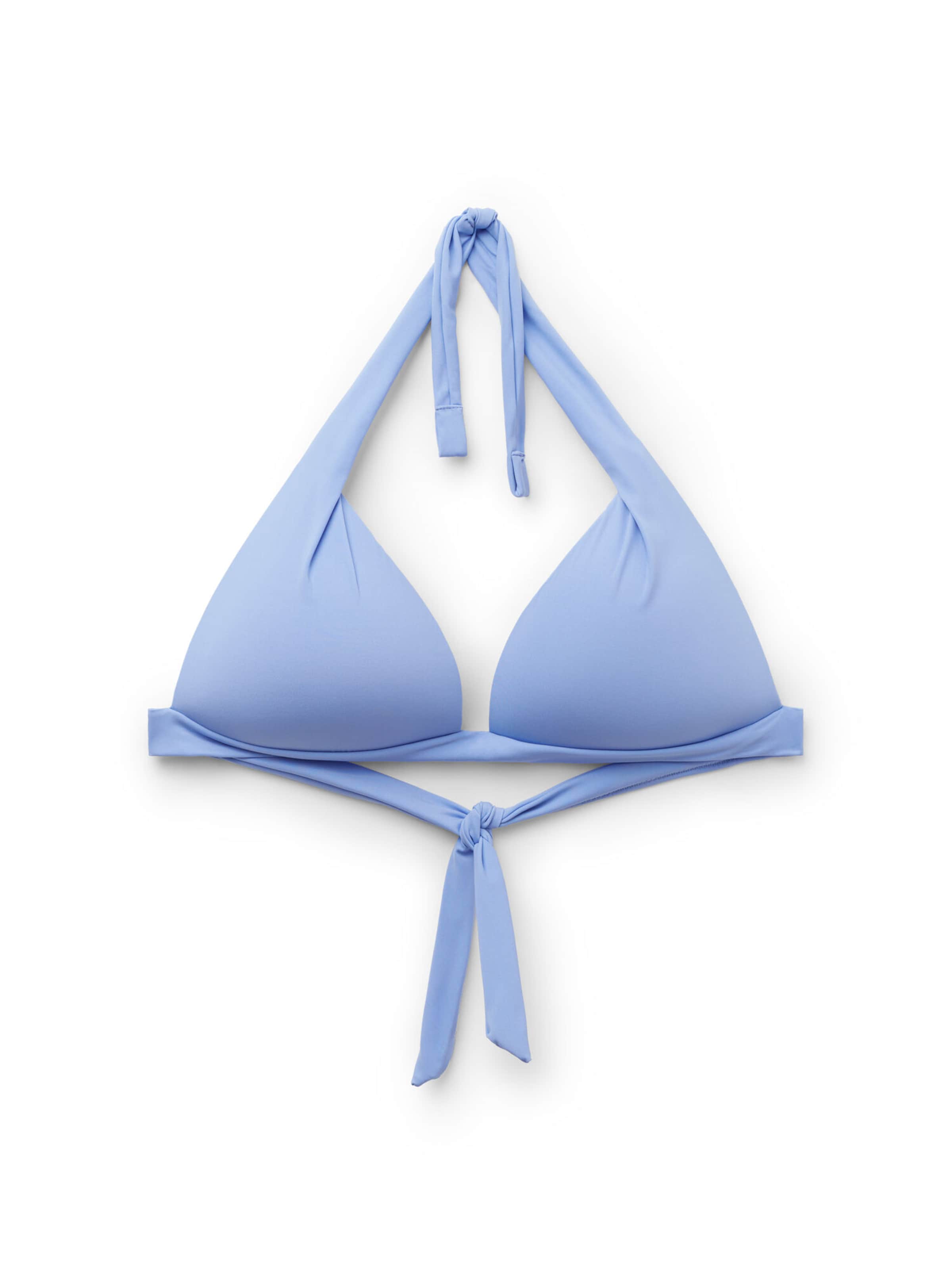 CALZEDONIA Bikini Top 'Premium Fit' in Blue: front
