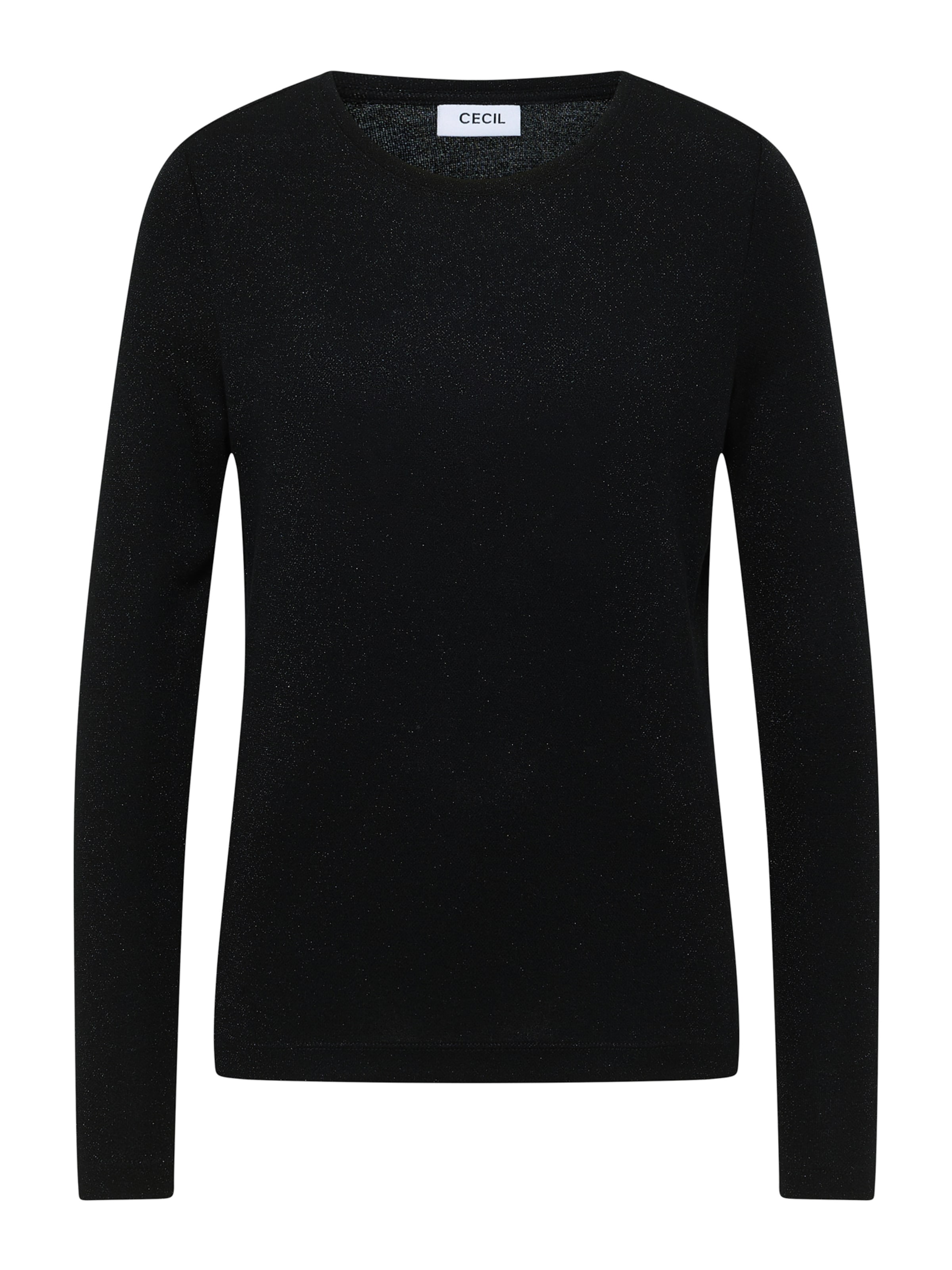 CECIL Tričko – černá: přední strana