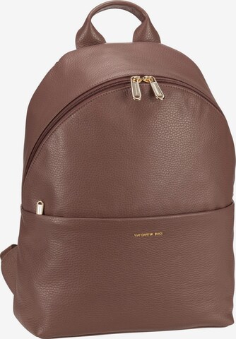 Sac à dos MANDARINA DUCK en marron : devant