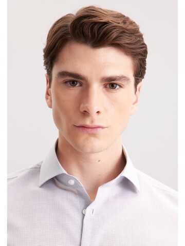 Coupe slim Chemise business SEIDENSTICKER en bleu