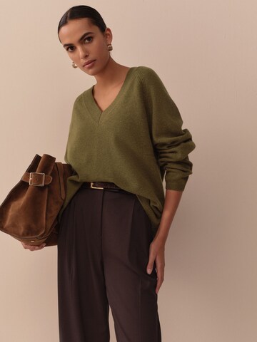 Next Sveter - Zelená: predná strana