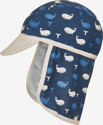 PLAYSHOES Beanie in Blue: front