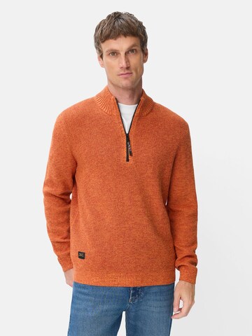 CAMEL ACTIVE Sweater in Orange: front