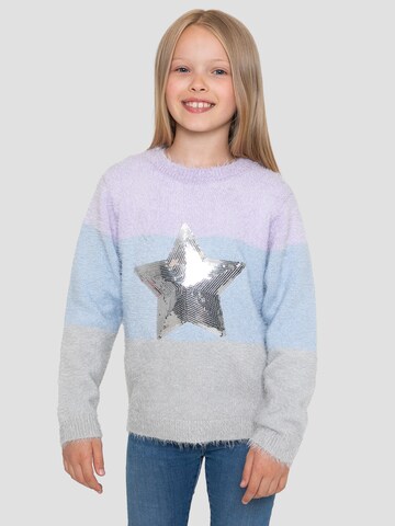 Threadgirls Sweater 'Lyra' in Purple: front