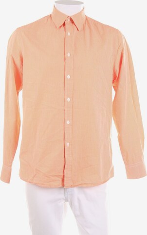 Madison Avenue Button Up Shirt in M in Orange: front