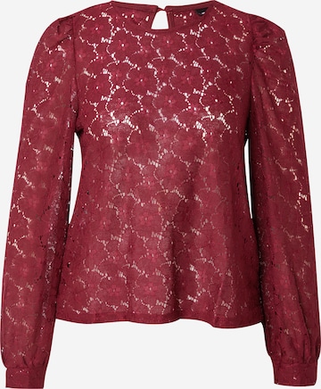PIECES Bluza 'PCNanessa' | rdeča barva: sprednja stran