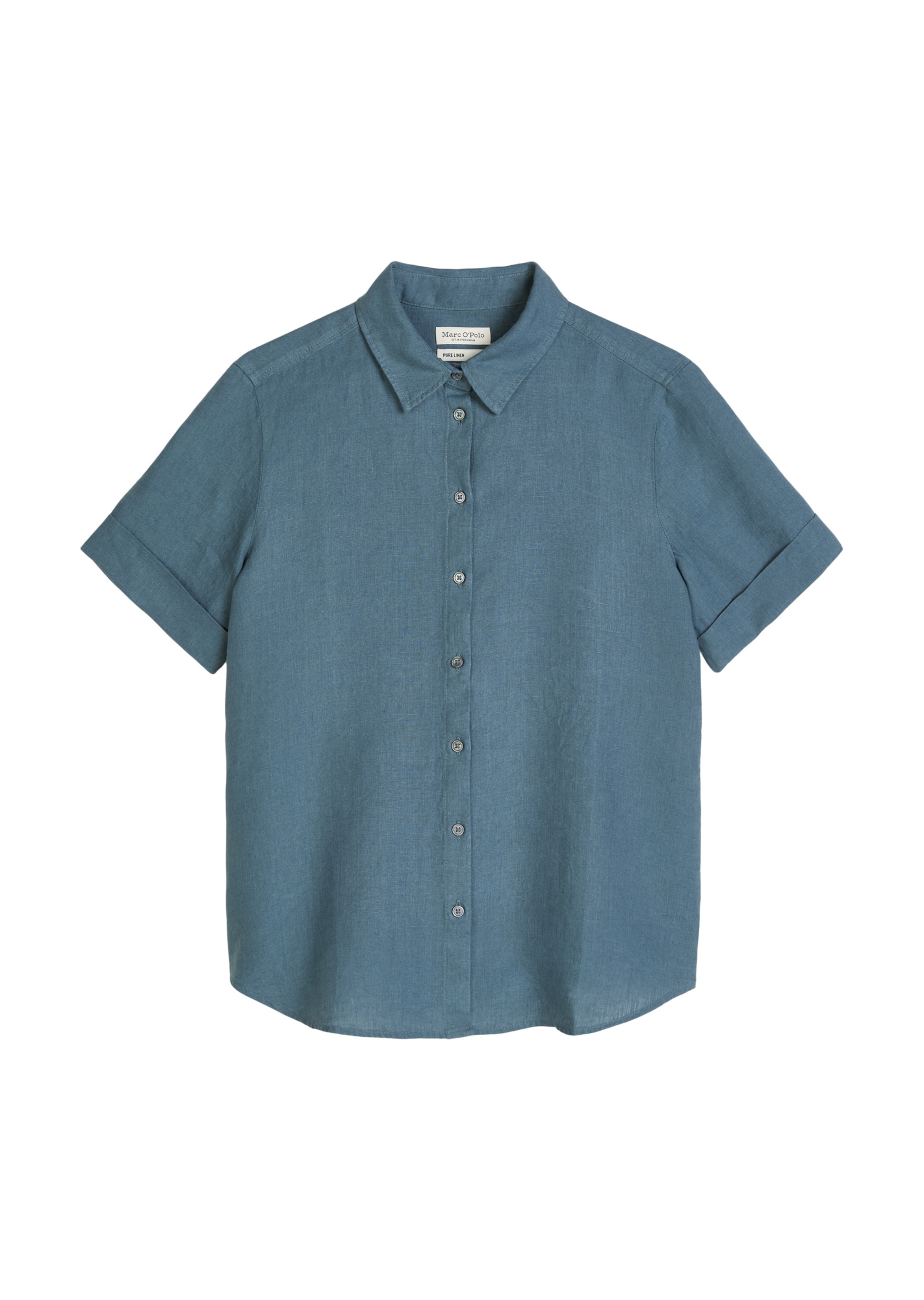 Marc O'Polo Blouse in Blauw: voorkant