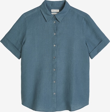Chemisier Marc O'Polo en bleu : devant