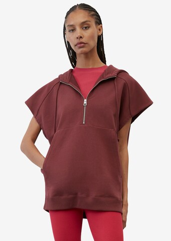 Marc O'Polo Sweatshirt in Red: front