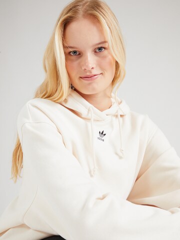 Sweat-shirt 'Adicolor Essentials friend' ADIDAS ORIGINALS en blanc