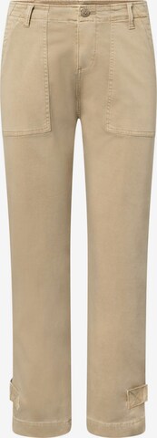 Liverpool Slimfit Cargojeans i beige: forside