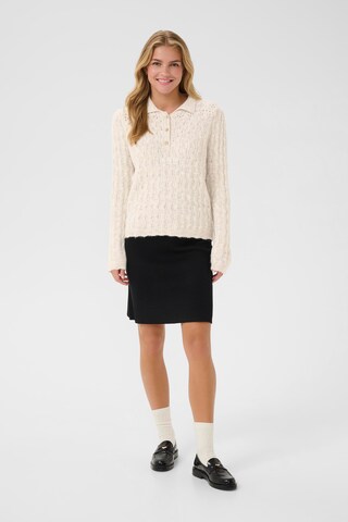 Cream Sweater in Beige