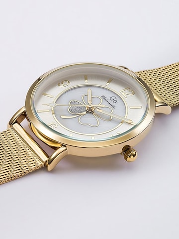GO GirlOnly - Reloj analógico en oro