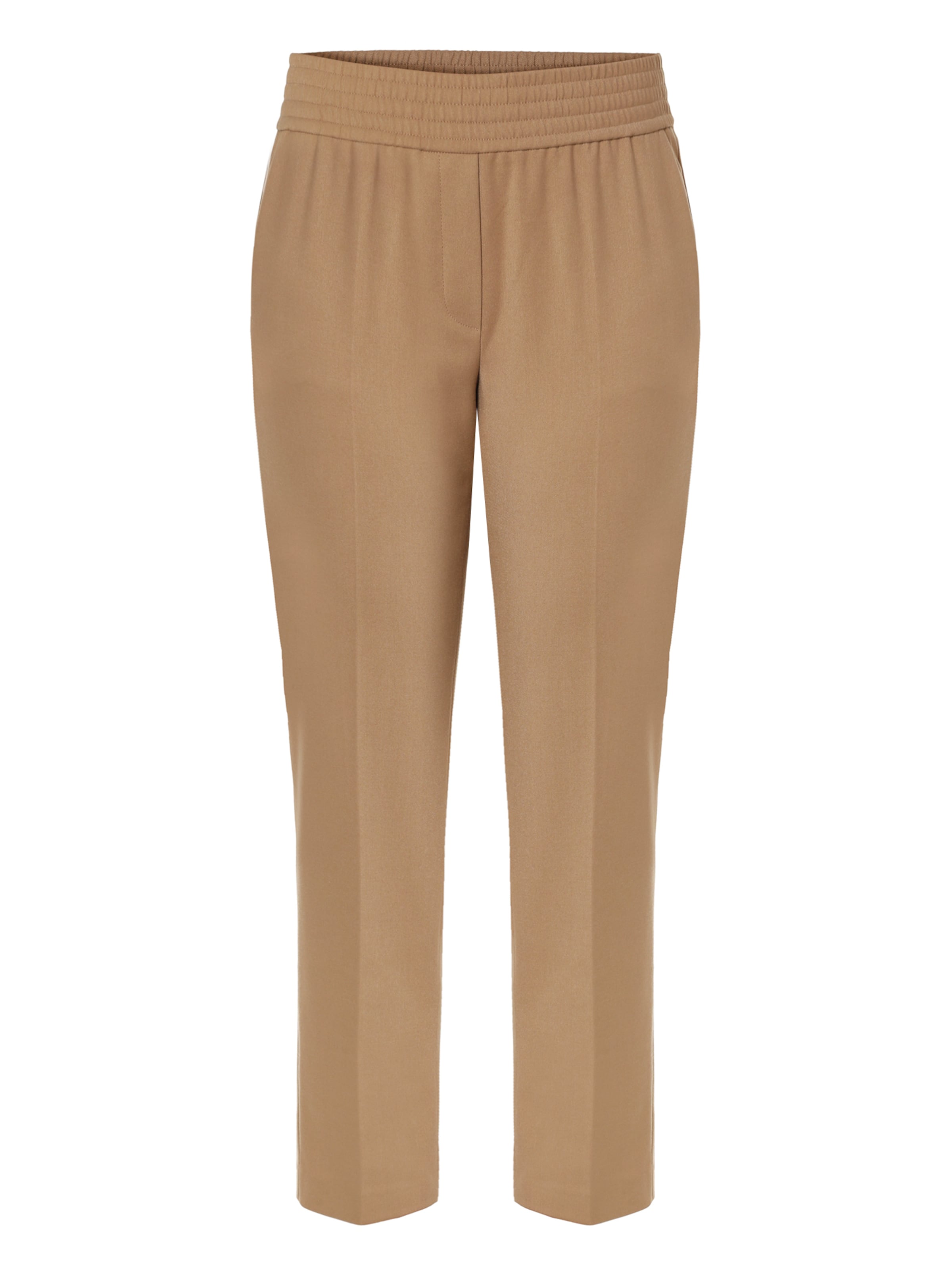 TATUUM Regular Pleat-front trousers 'MILTI 1' in Beige: front