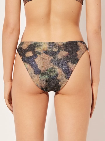CALZEDONIA SPARKLING CAMOUFLAGE in Grün