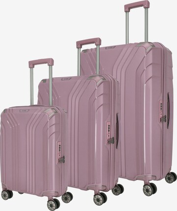 TRAVELITE Kofferset 'Elvaa' in Roze: voorkant