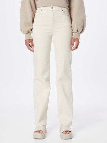 Dr. Denim Regular Jeans 'Moxy' in White: front