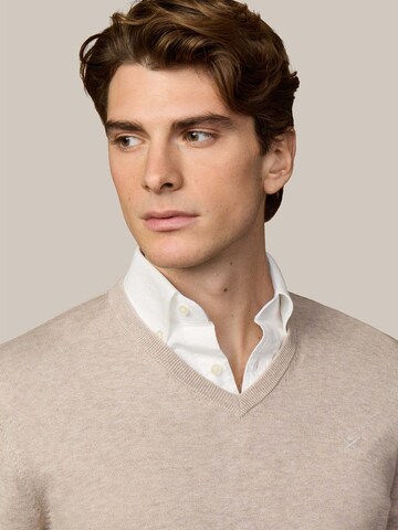 Hackett London Trui 'ESS' in Beige