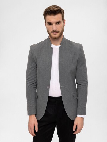 Slim fit Giacca da completo di Antioch in grigio: frontale