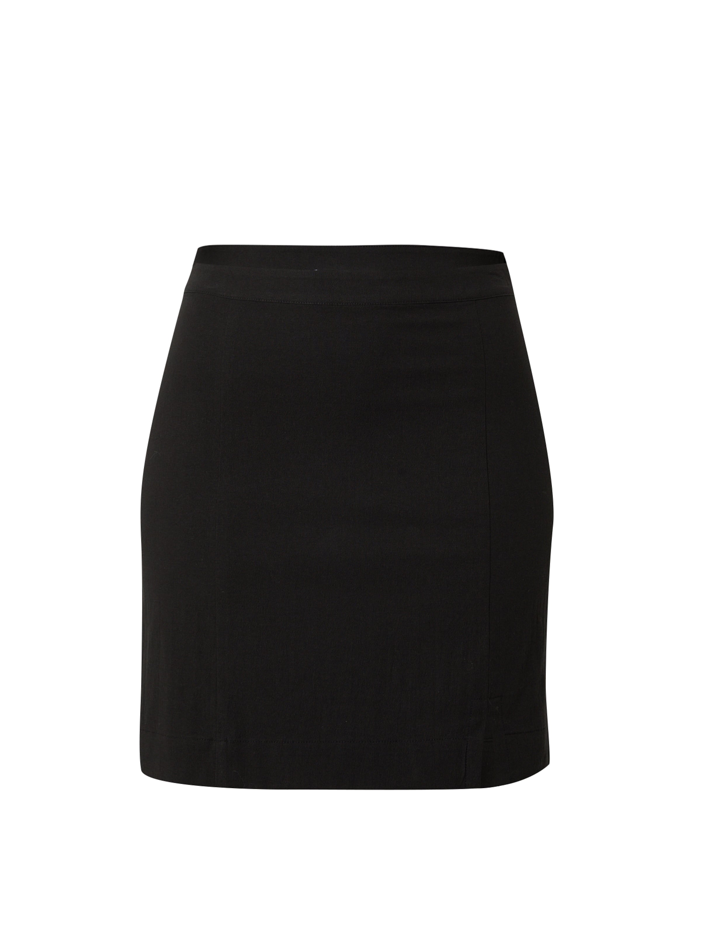 EDITED Sukně 'Novah' – černá: přední strana