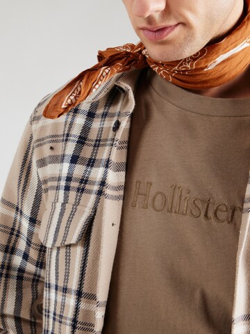 HOLLISTER Shirt in Brown