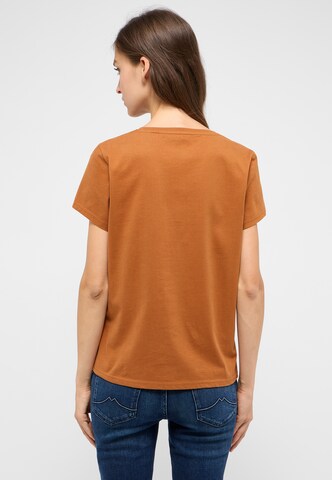 MUSTANG T-Shirt in Braun