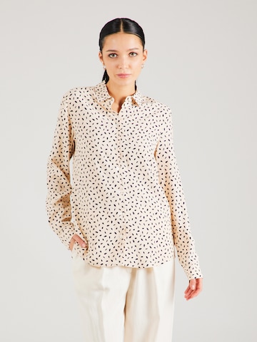 SEIDENSTICKER Blouse in Beige: voorkant