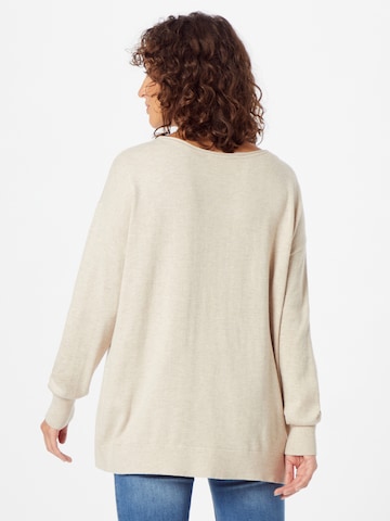 SELECTED - Jersey en beige