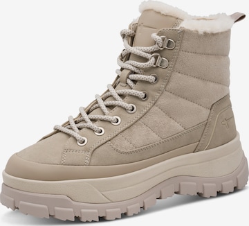 Tamaris Schnürstiefelette in Grau: Vorderseite