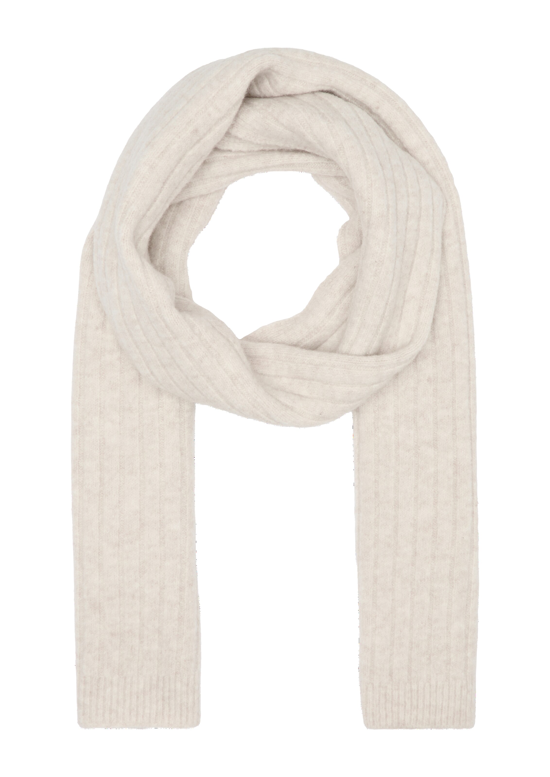 s.Oliver Schal in Beige: Vorderseite