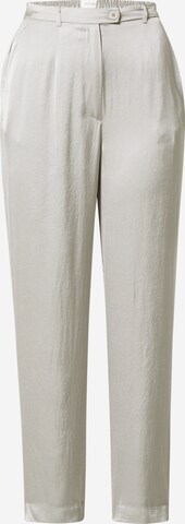 AMERICAN VINTAGE Regular Pleated Pants 'WIDLAND' in Grey: front