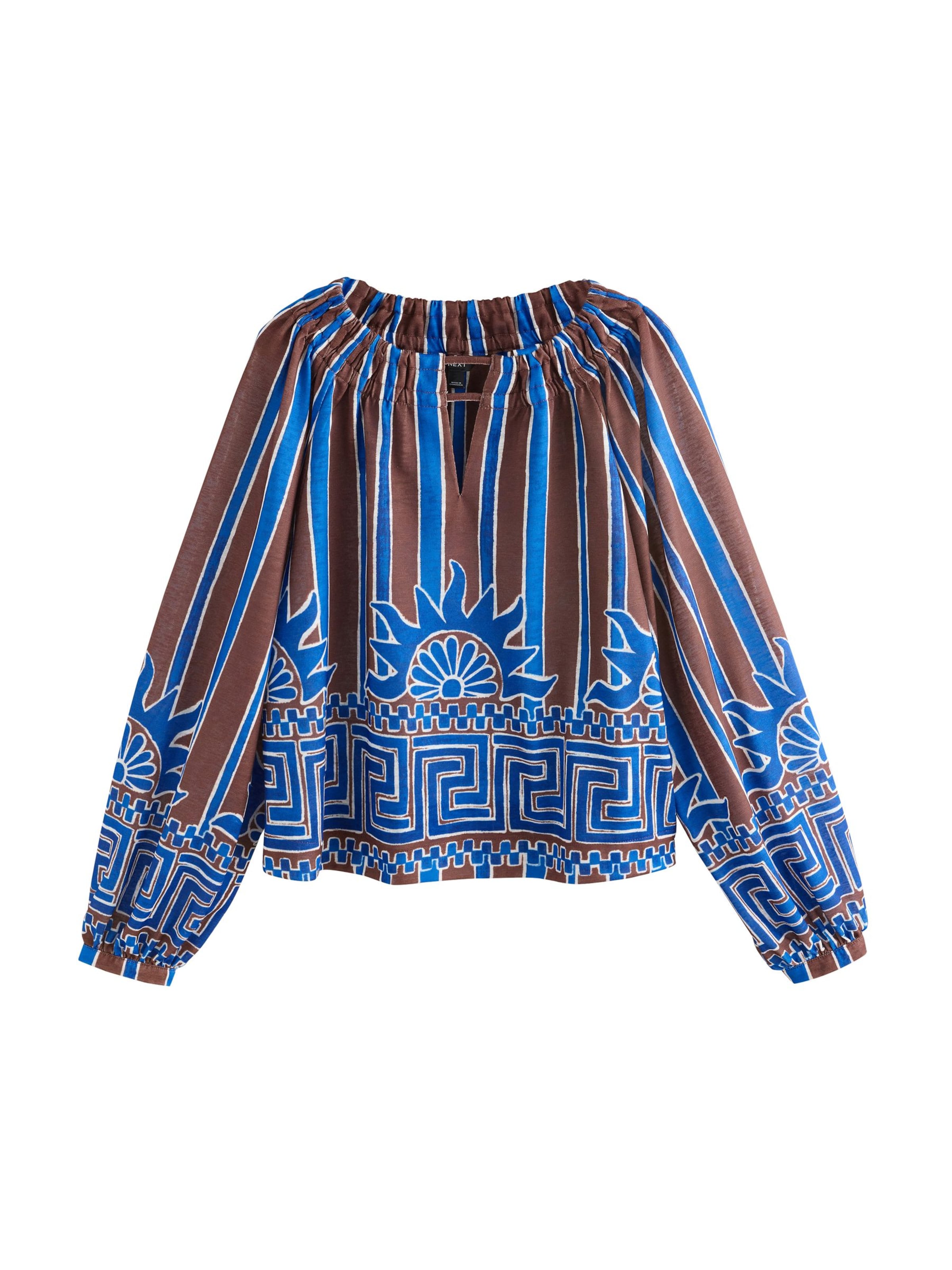 Chemisier Next en bleu : devant