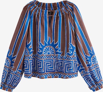 Chemisier Next en bleu : devant