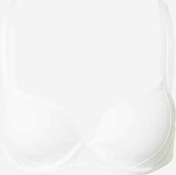 T-shirt Reggiseno di PASSIONATA in bianco: frontale