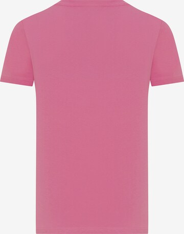 T-Shirt 'Barrow' DENIM CULTURE en rose