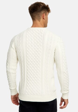 INDICODE JEANS Sweater in White