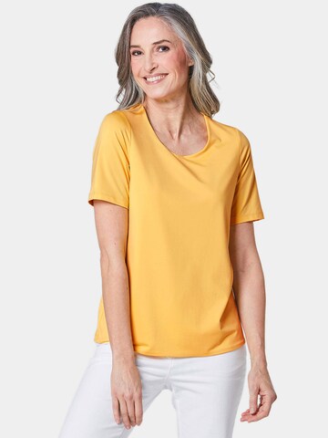 T-shirt Goldner en jaune : devant