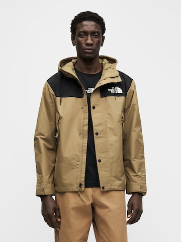 Veste fonctionnelle 'REIGN ON' THE NORTH FACE en beige : devant