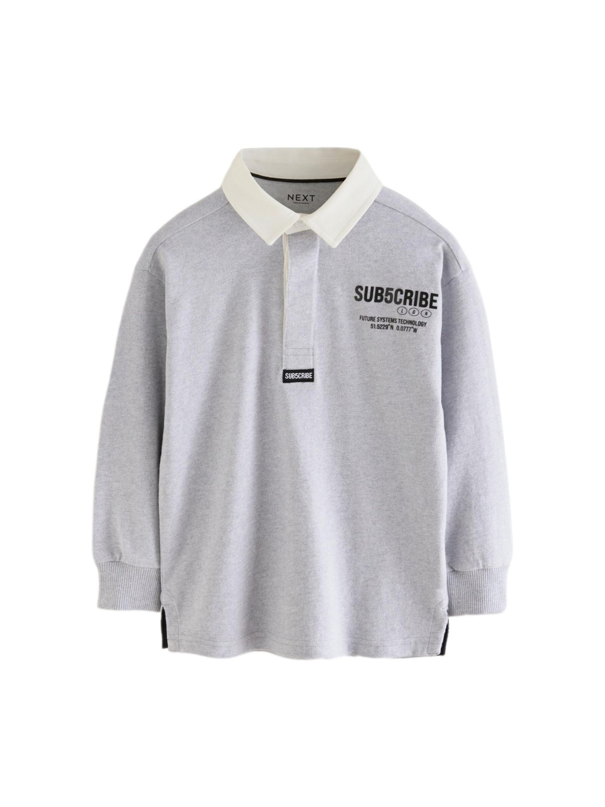 Next Shirt in Grey: front