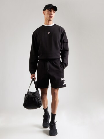 Reebok - Loosefit Pantalón deportivo 'NATE' en negro