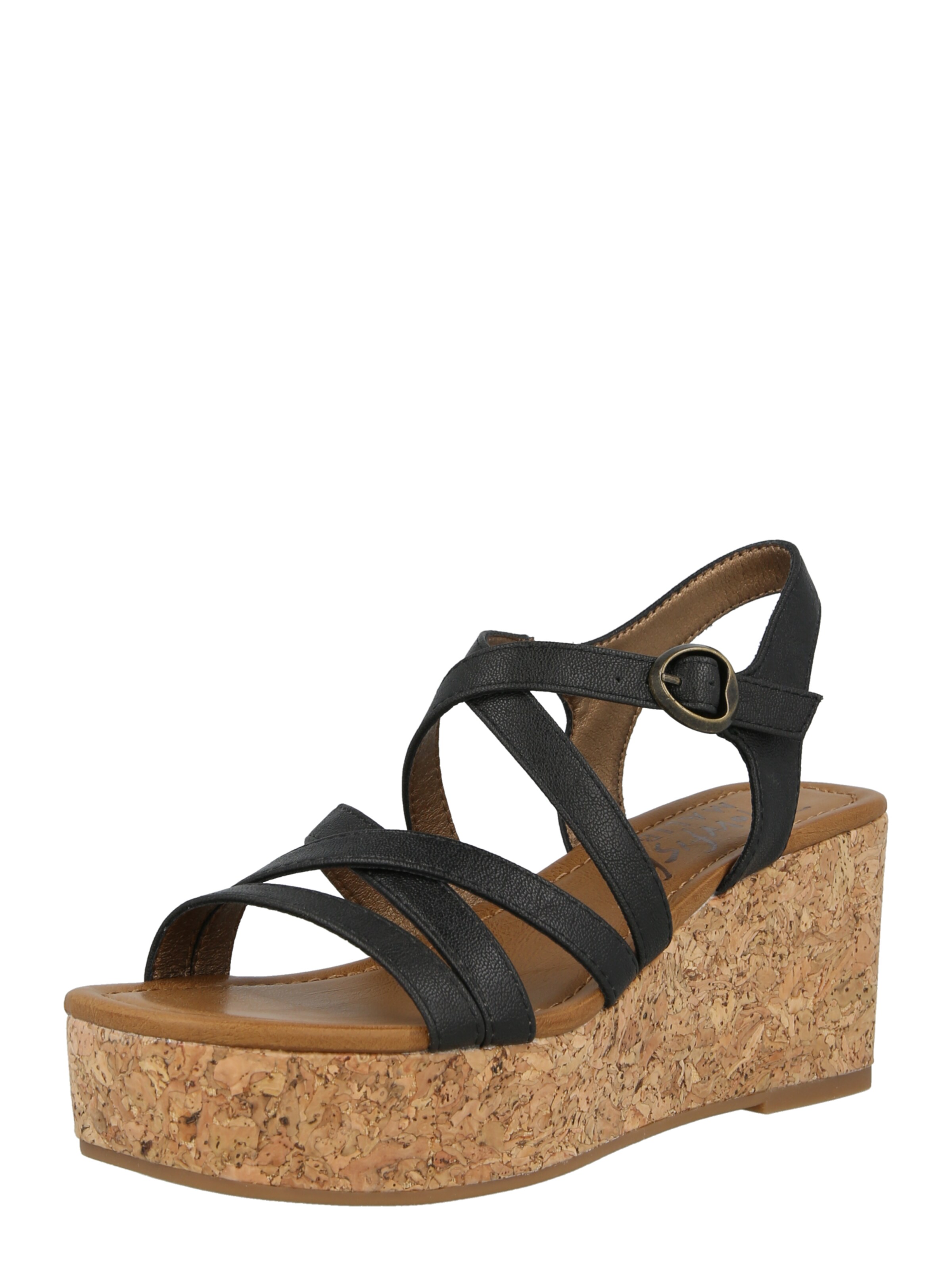 juoda Blowfish Malibu Basutės su dirželiais 'AURORA': priekis