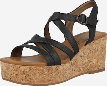 juoda Blowfish Malibu Basutės su dirželiais 'AURORA': priekis