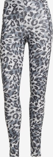 ADIDAS PERFORMANCE Leggings in grau / dunkelgrau / weiß, Produktansicht