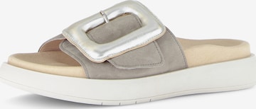GABOR Mules in Grey: front