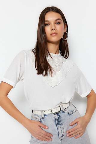 Trendyol - Camiseta en blanco: frente